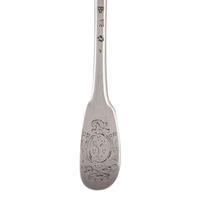 A Set of Six French Silver Flatware Pieces