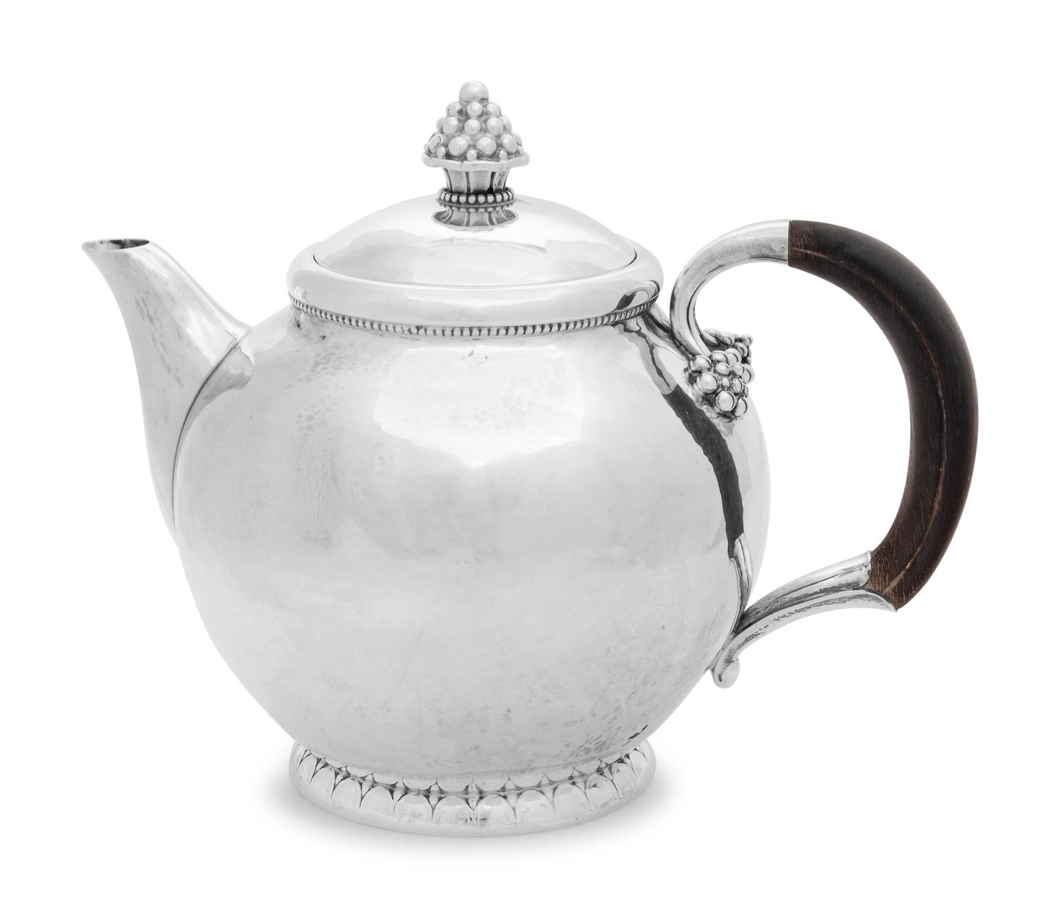 A Georg Jensen Silver Teapot