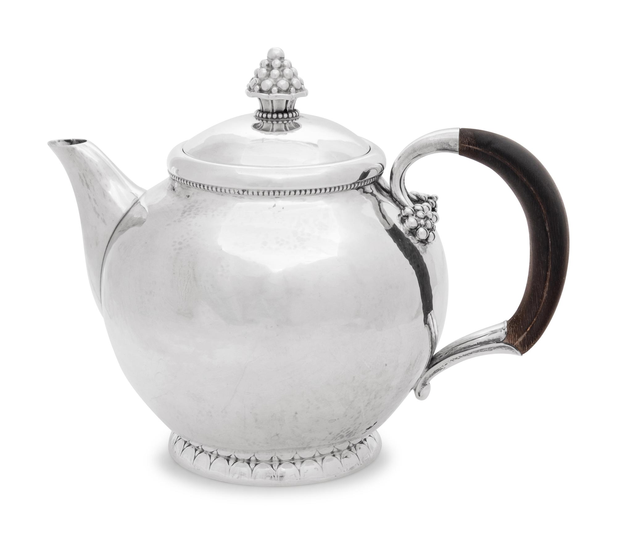 A Georg Jensen Silver Teapot