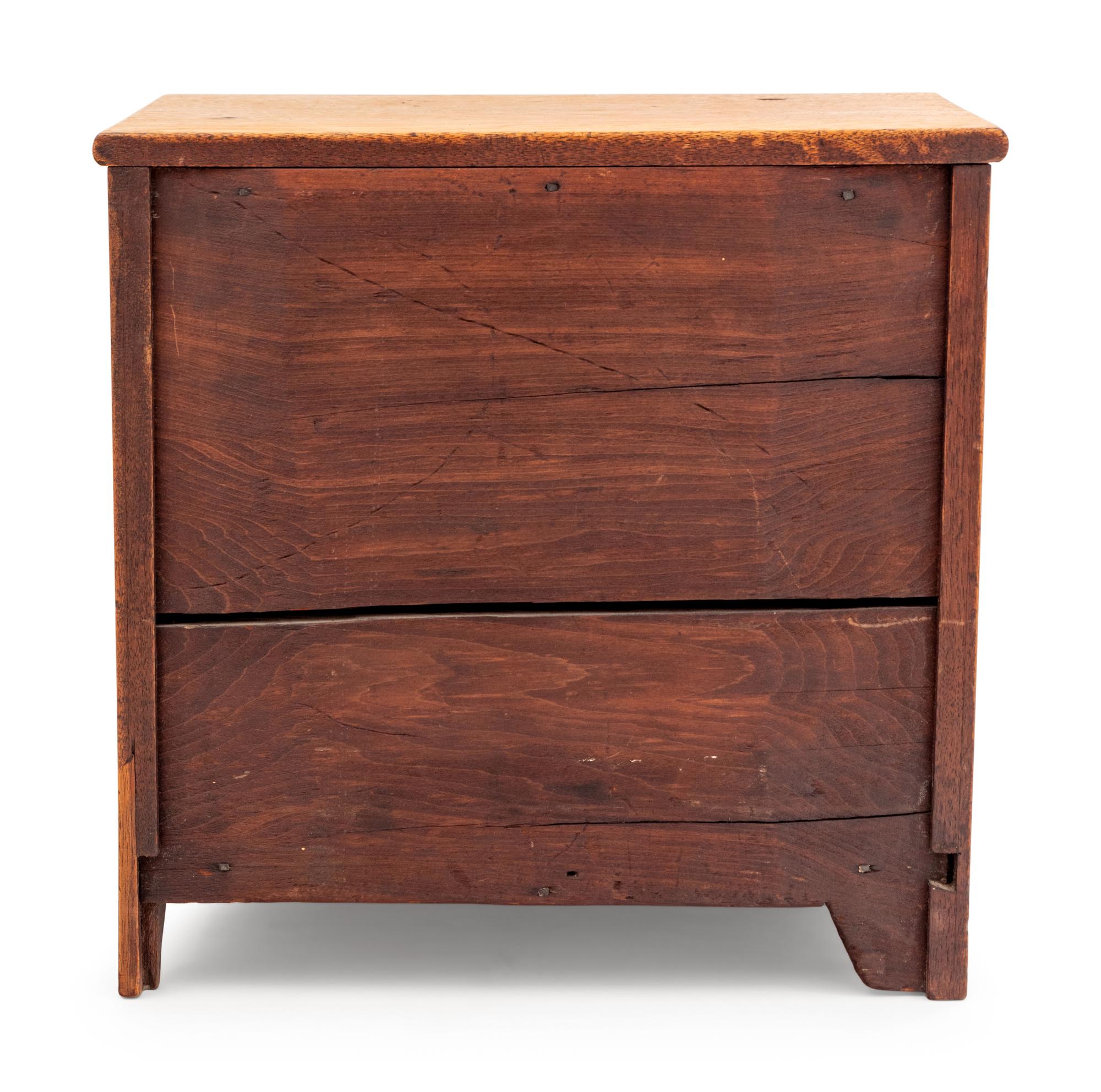 A Mahogany Diminutive Chest of Drawers