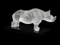 A Lalique Rhinoceros