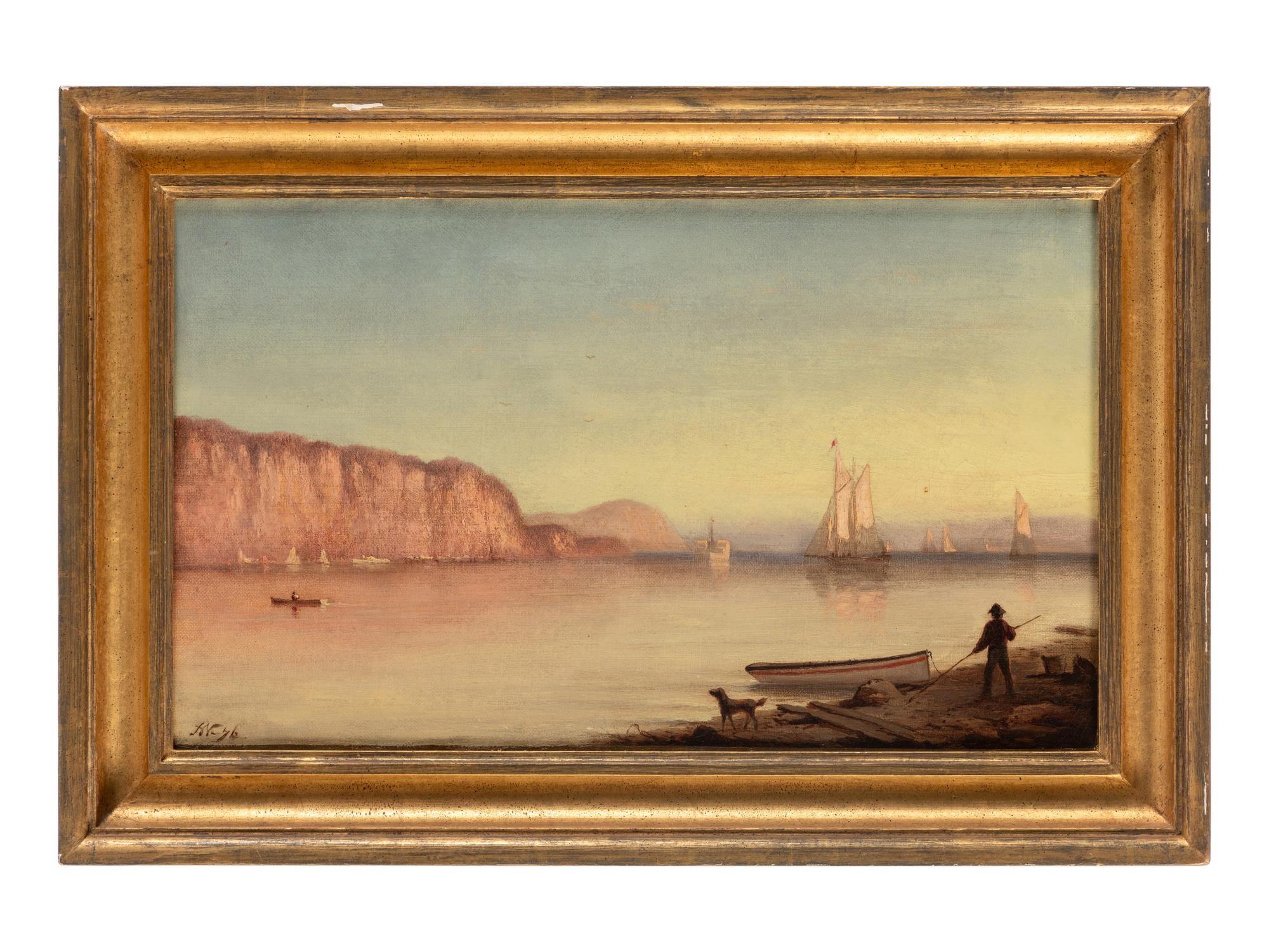 A December Sunrise, Glenwood on the Hudson , 1876