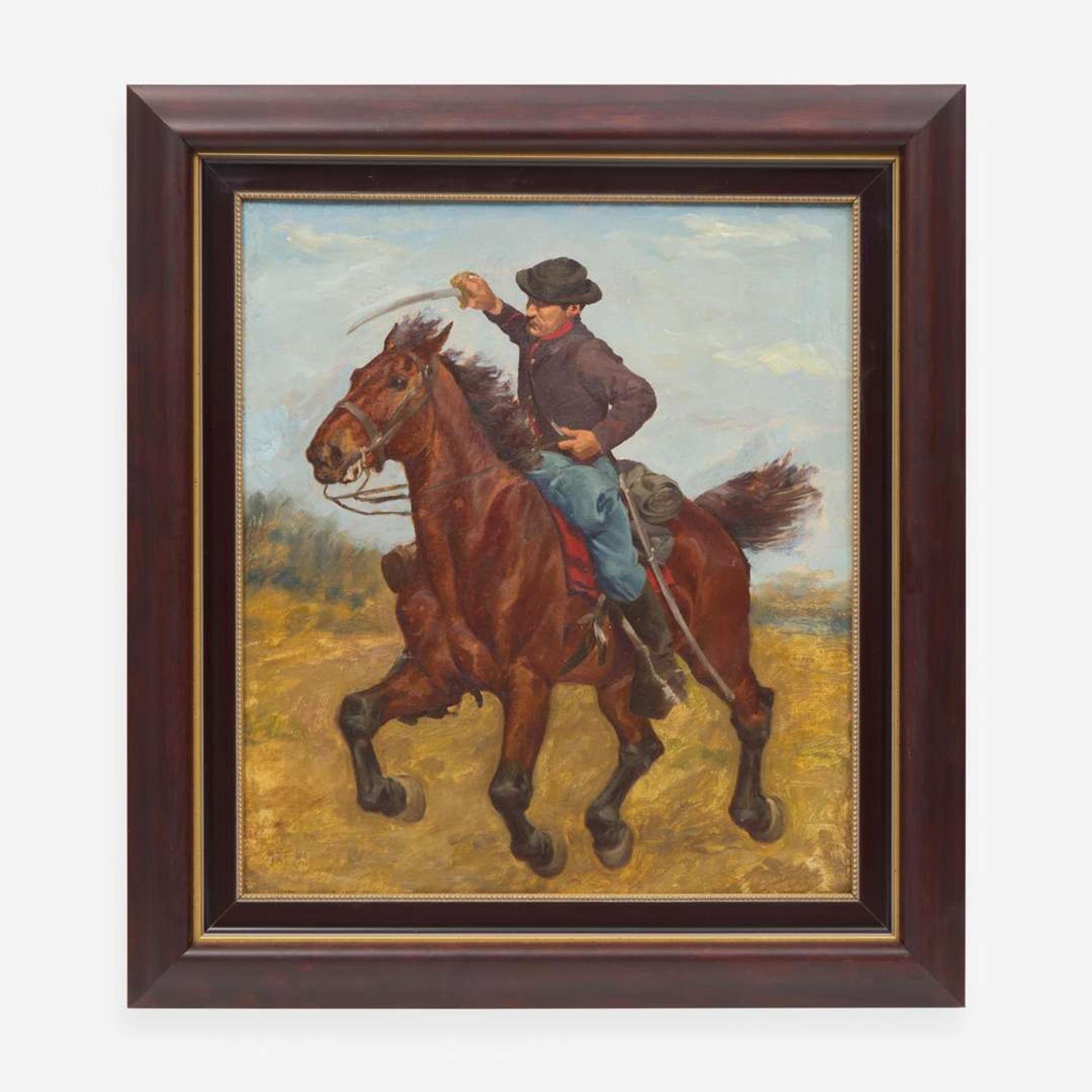 William Brooke Thomas Trego (American, 1858–1909) Mounted Soldier