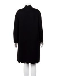 Christian Dior Cashmere Scalloped Edge Jacket
