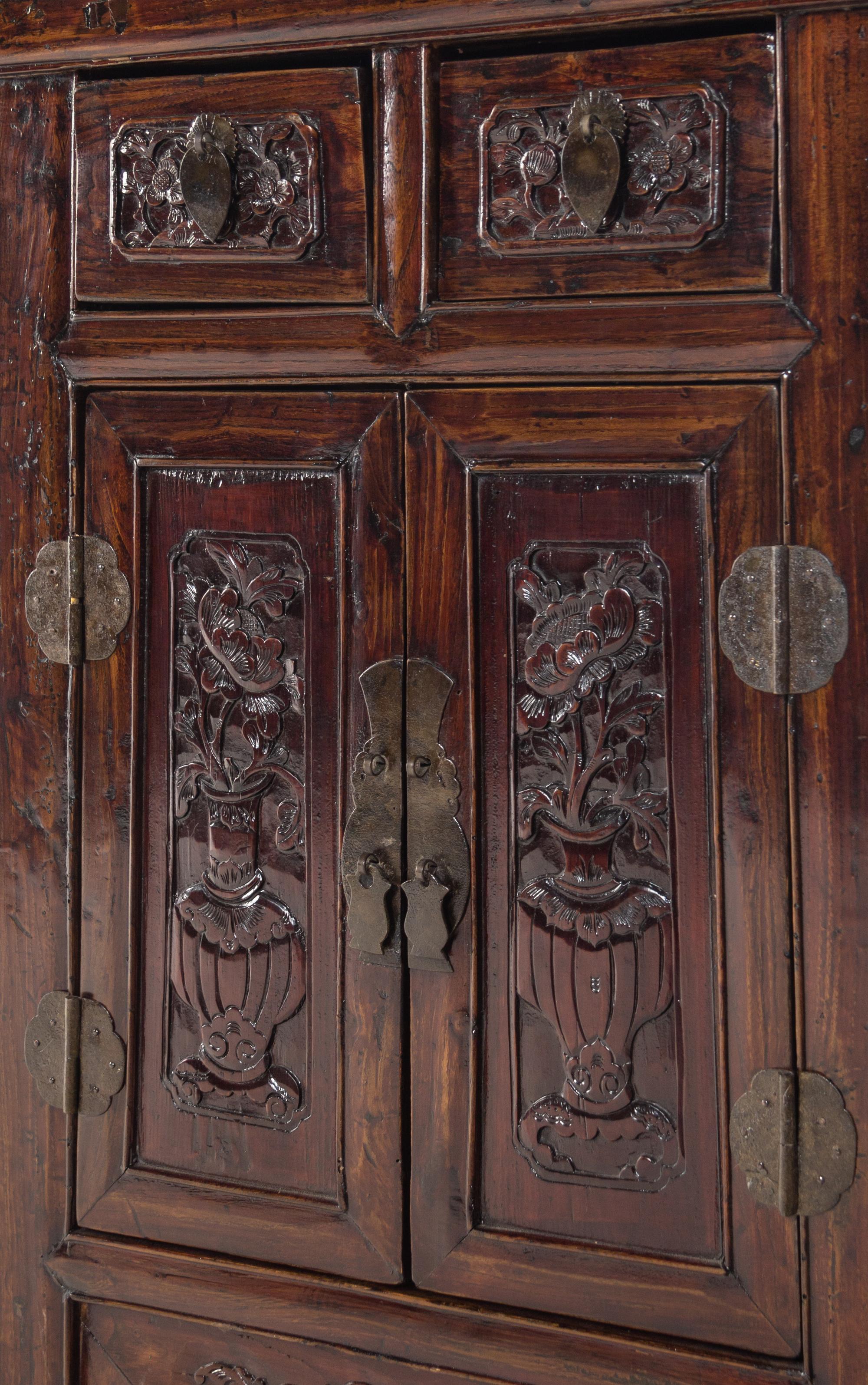 A Chinese Carved Hardwood Altar Table