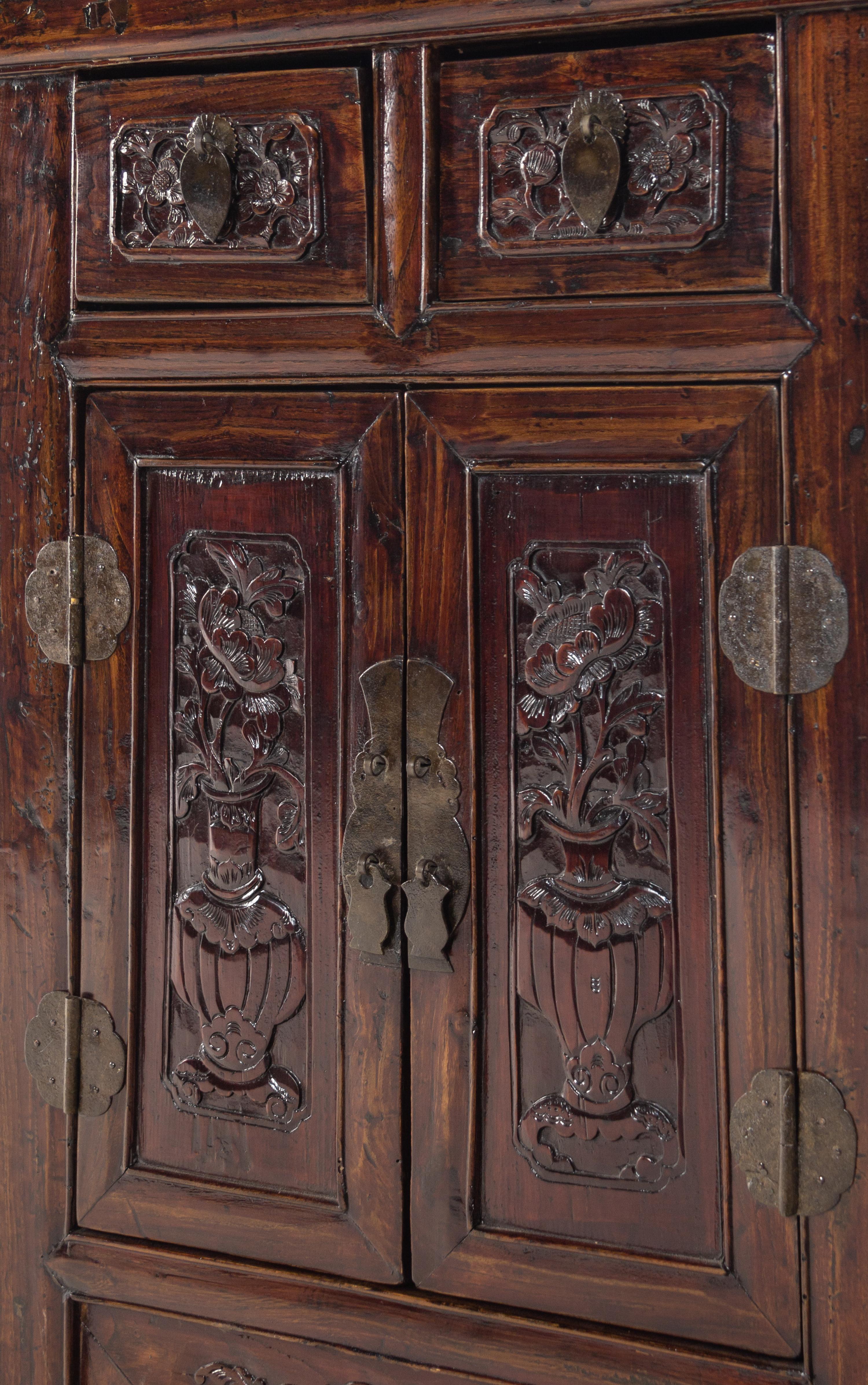 A Chinese Carved Hardwood Altar Table
