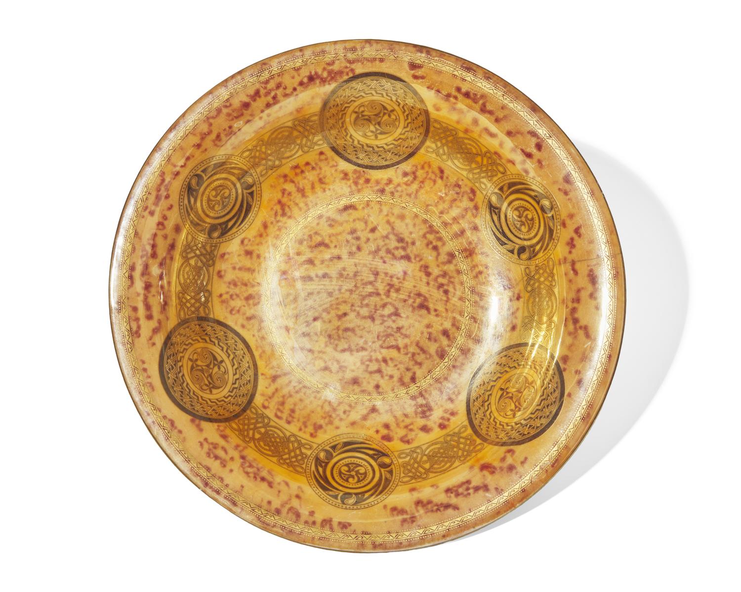 A Wedgwood Lustreware 'Celtic Ornaments' Ceramic Bowl