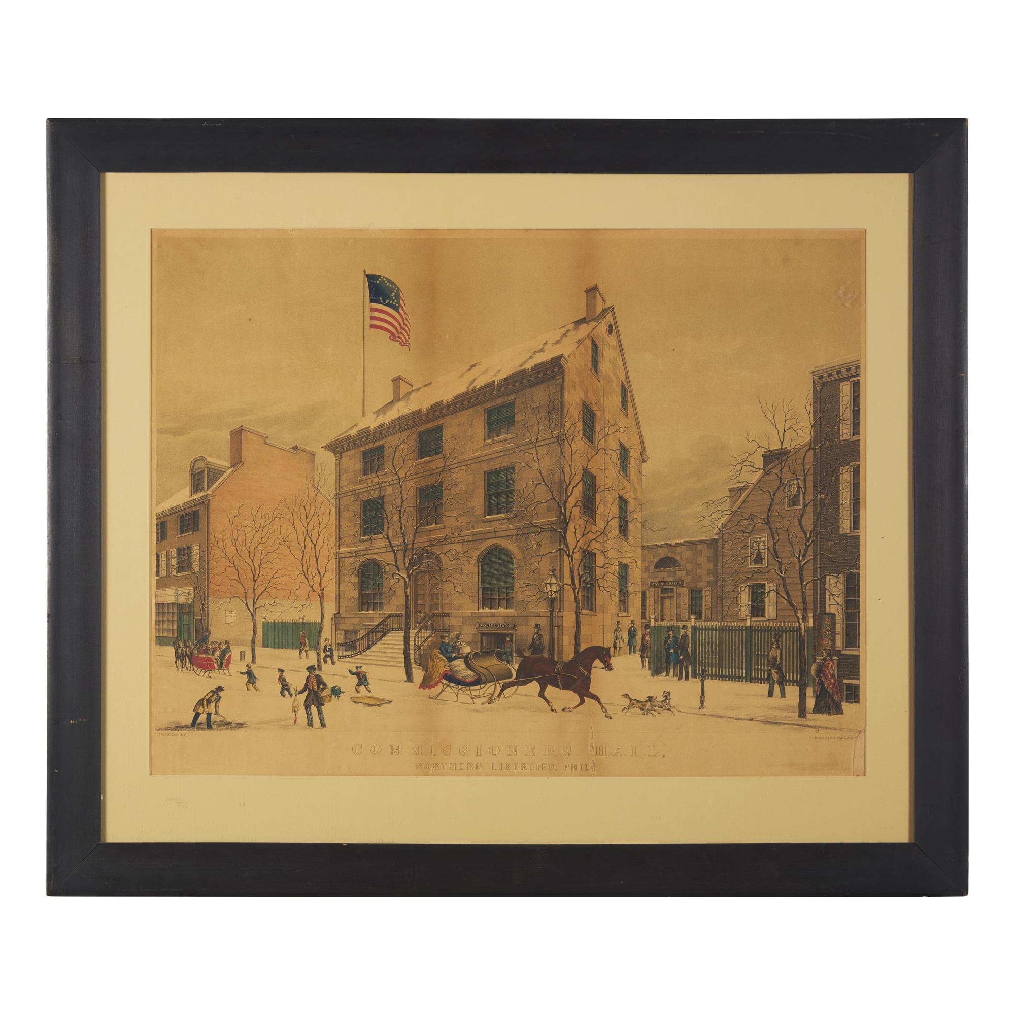 [Prints] (Scott, Thomas M.) Commissioner's Hall, Northern Liberties