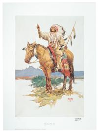 Sioux Beaded Hide Tobacco Bag