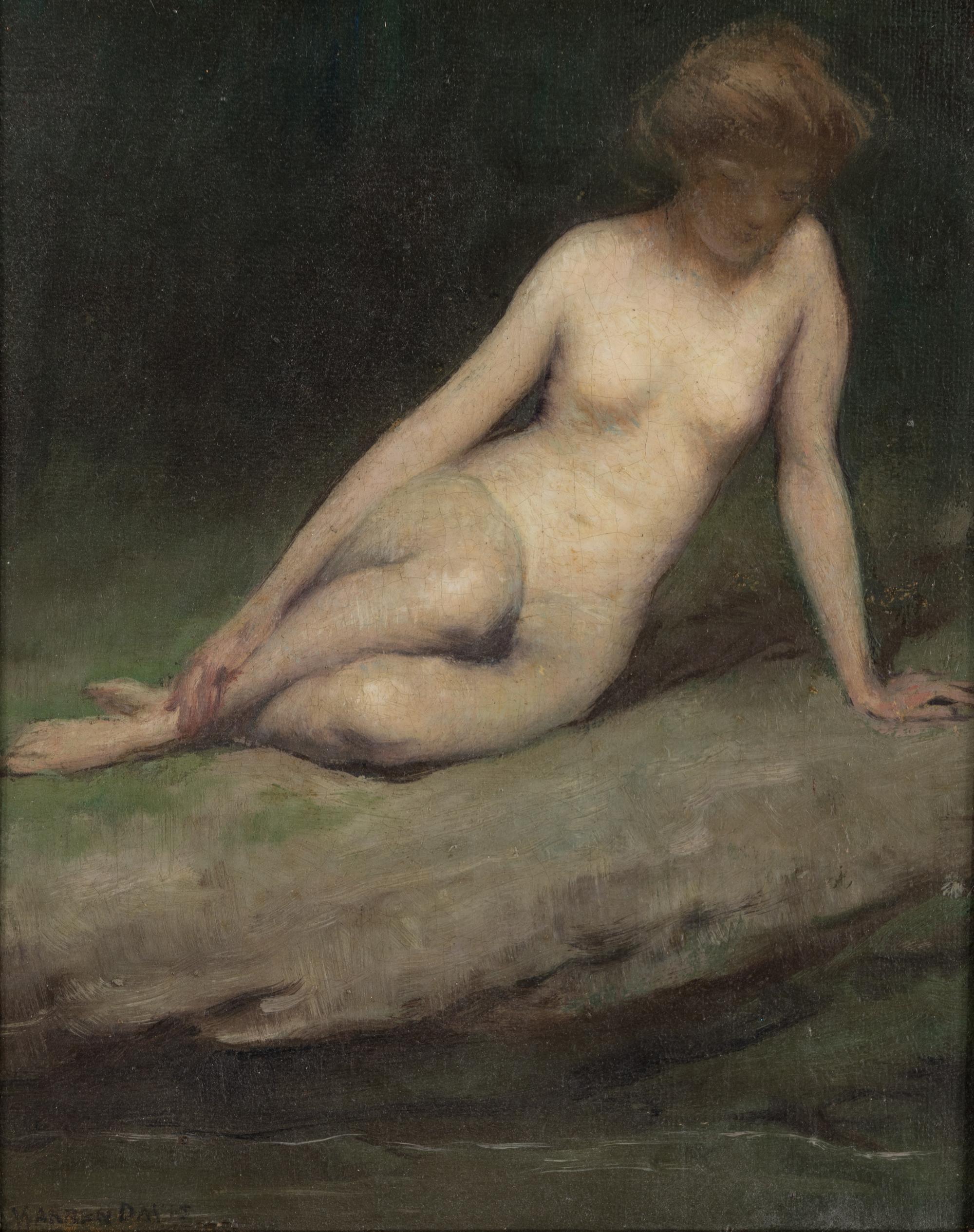 Nude by the Brook