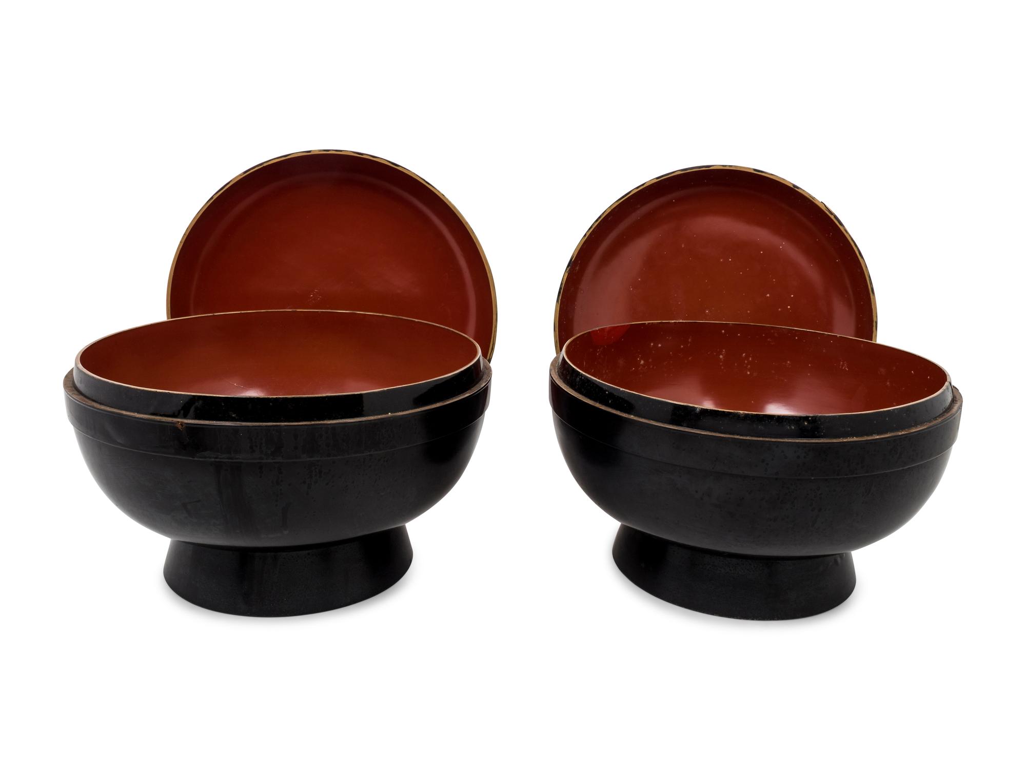 A Pair of Japanese Lacquer Boxes