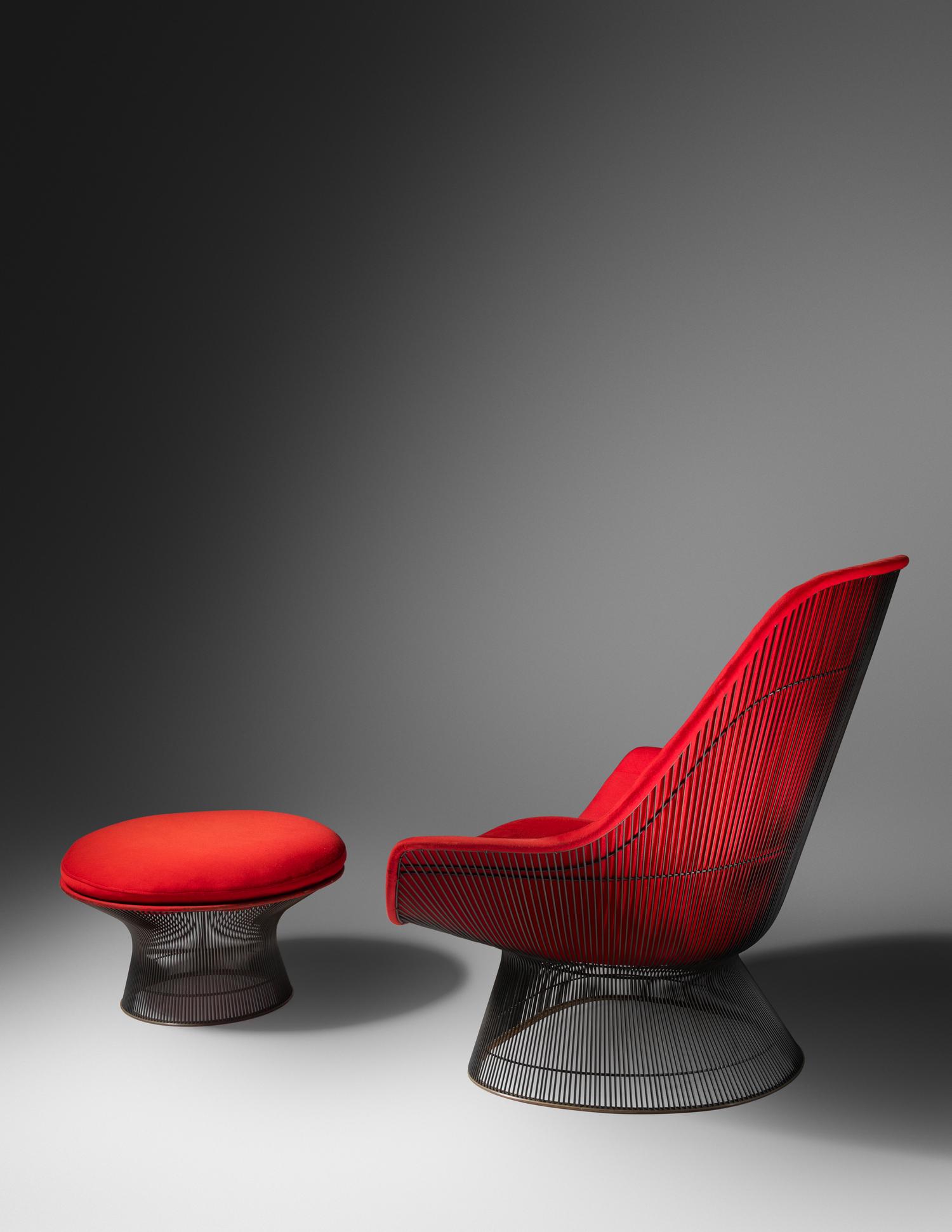 Lounge Chair and Ottoman Knoll Associates, USA