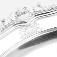 A George III Sterling Silver Armorial Meat Dish Paul Storr, London, 1806