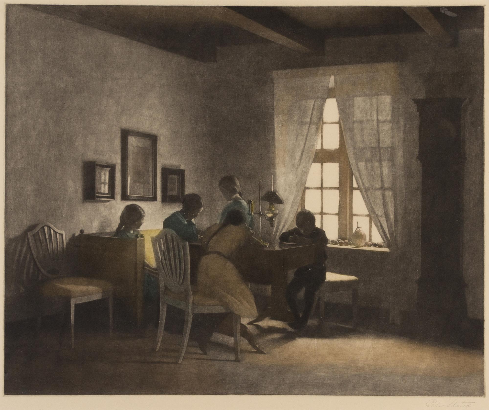 Peter Vilhelm Ilsted, (Danish, 1861-1933), The Rainy Day