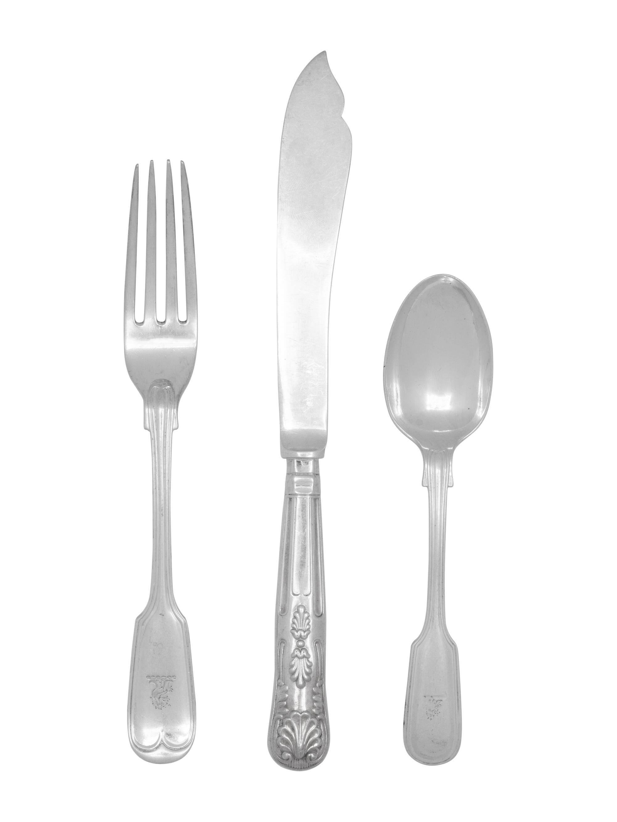 An English Flatware Service