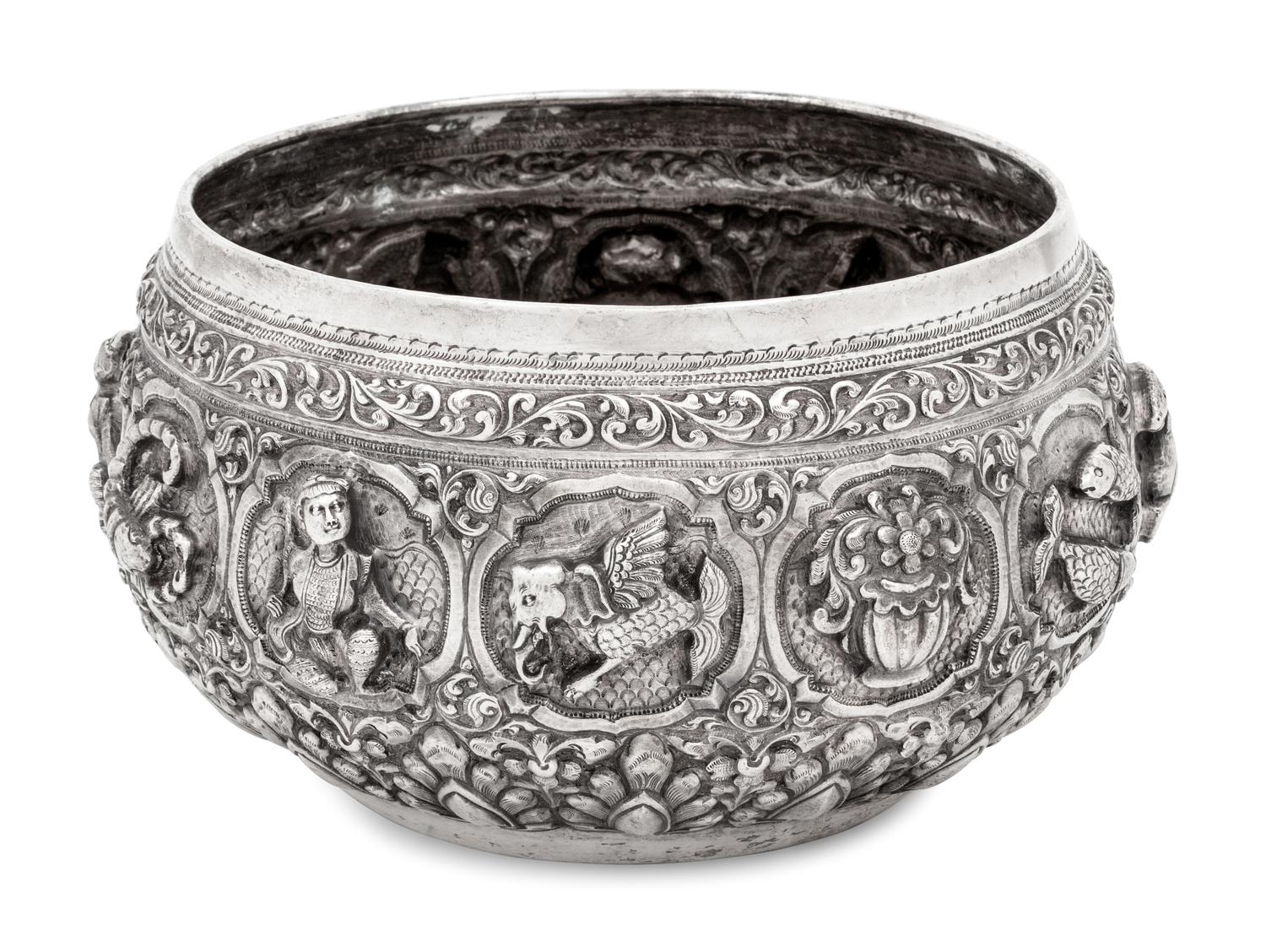 A Southeast Asian Silver Bowl