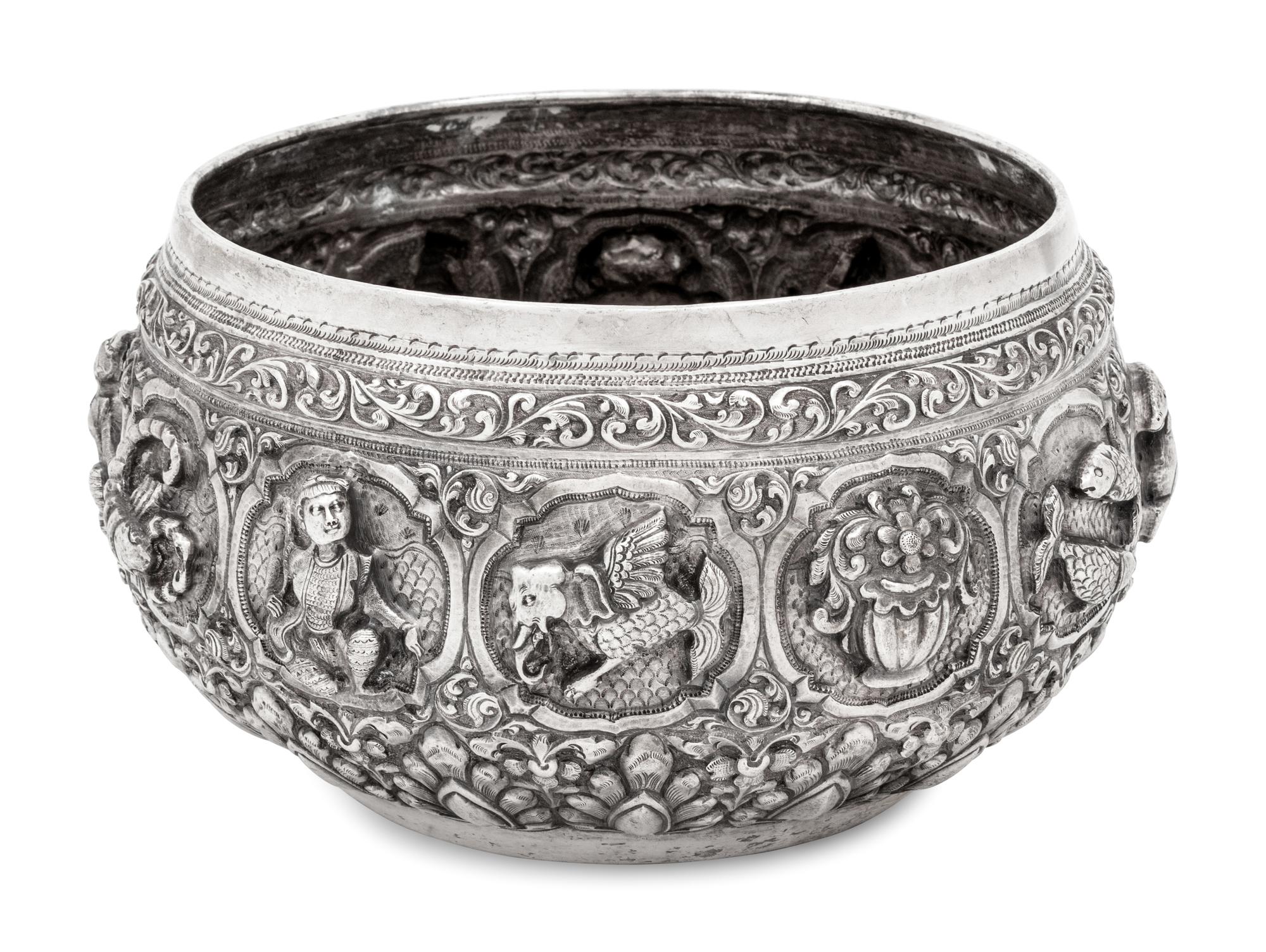 A Southeast Asian Silver Bowl