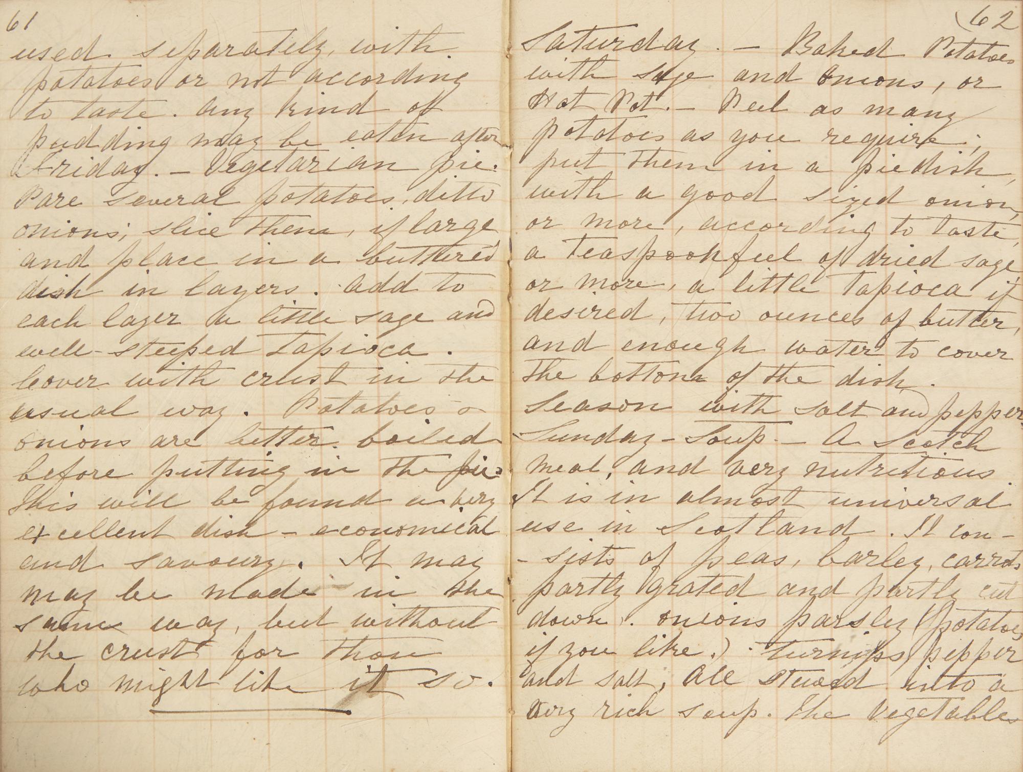 [Food & Drink] Group of 5 Manuscript Recipe Books