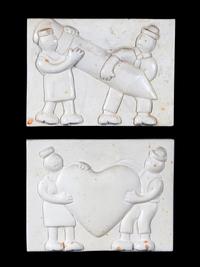Untitled (Pencil and Heart Lifters) , c. 2000