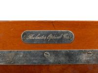 [EARLY PHOTOGRAPHY]. Rochester Optical Co. view camera with case.