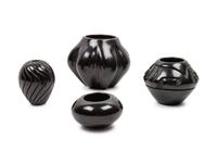 Santa Clara Blackware Jars