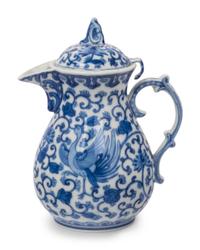 Five Japanese Blue and White Porcelain Articles