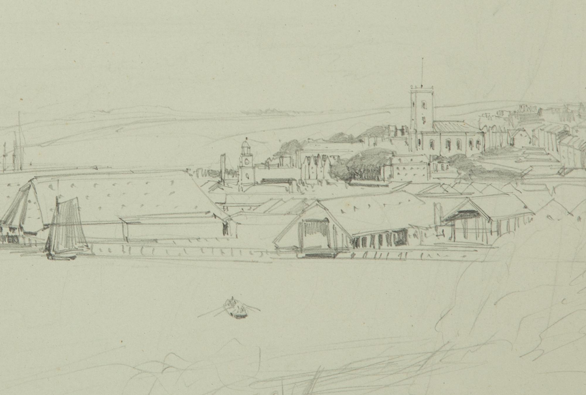 On the French Coast Near Calais , together with a work by an unknown artist