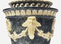 A Humphrey Palmer Variegated Ware Covered Vase, UK, 1770s