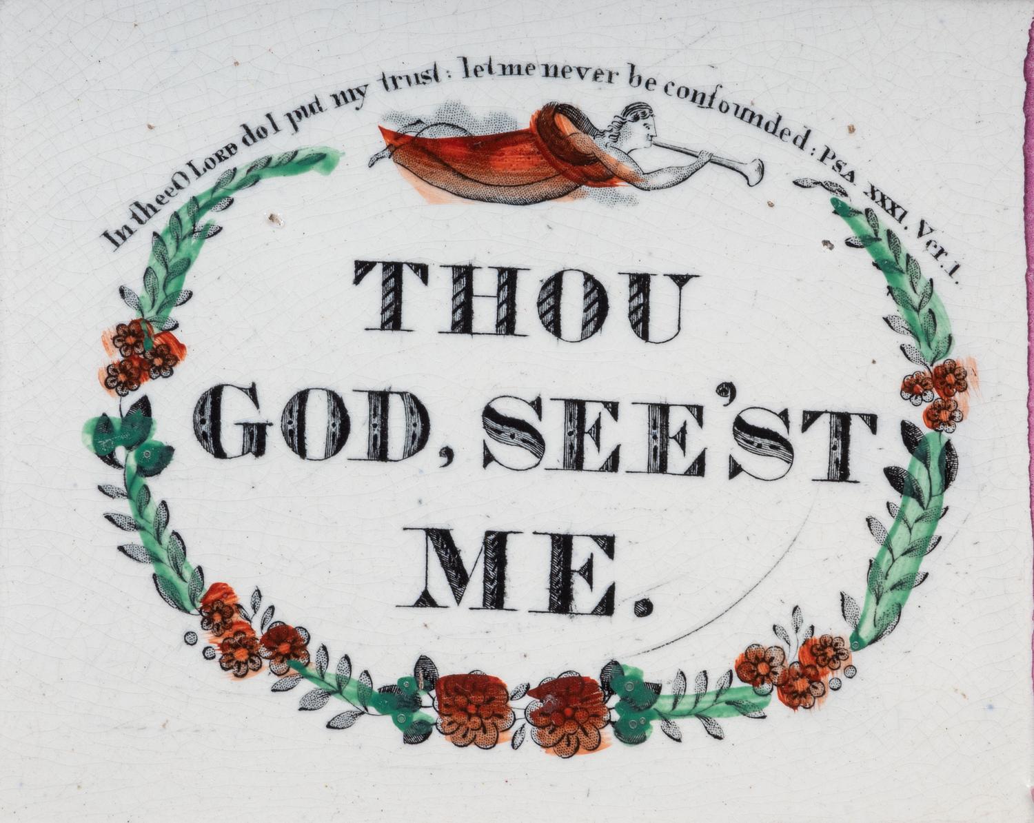 Three Sunderland Luster Religious Plaques