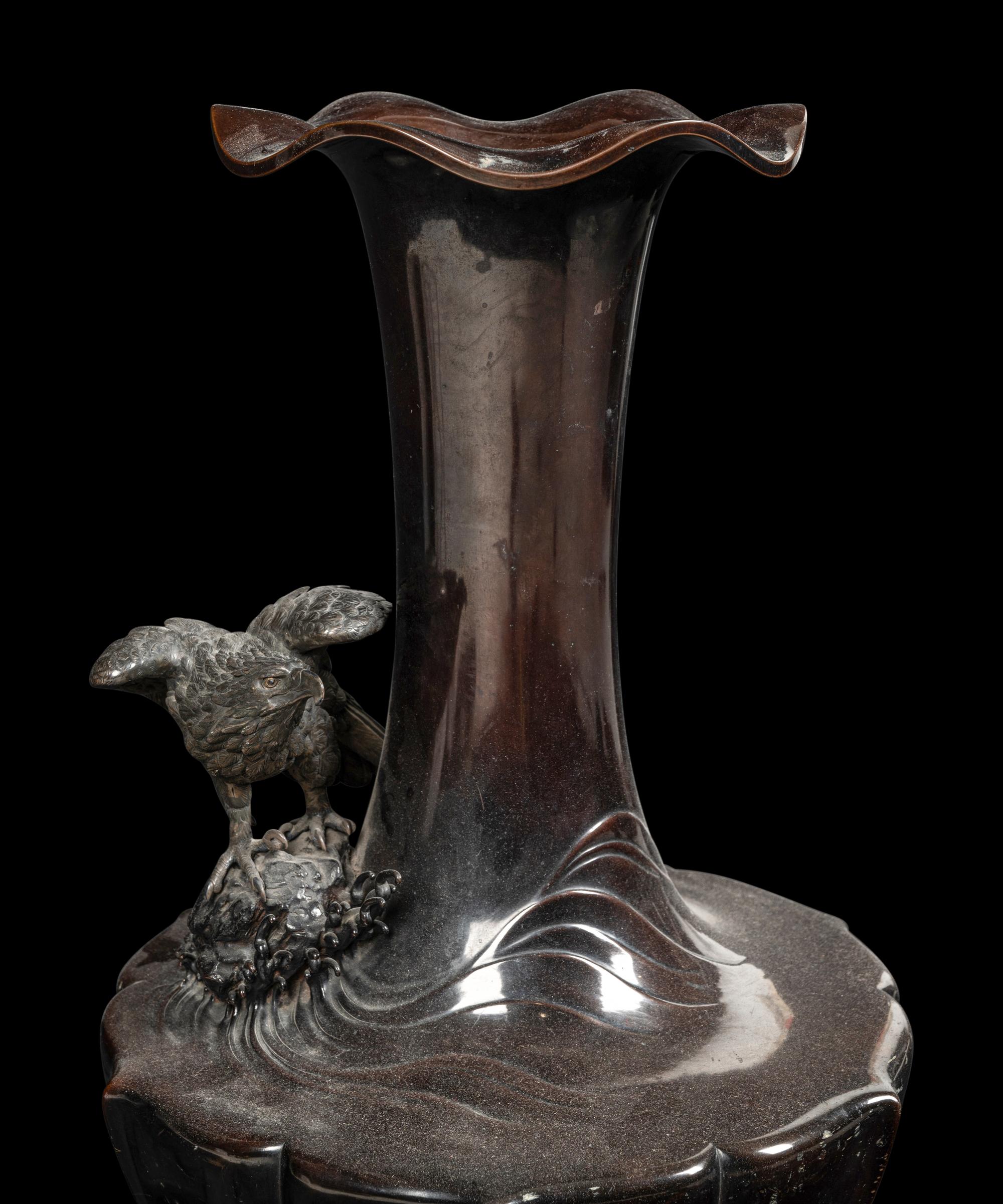 A Japanese Bronze Vase