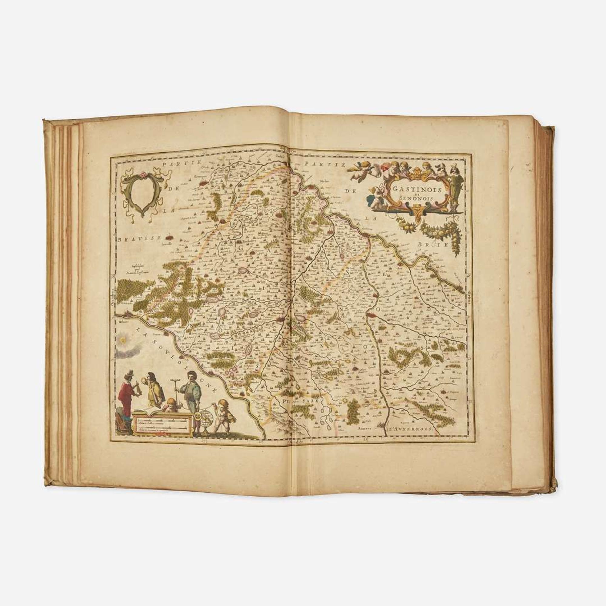 [Maps & Atlases] [Janssonius, Johannes] Atlas novus sive theatrum orbis terrarum: in quo Galliae, Helvetiae universae & siugulorum cantonum; nec non & Belgii universi, tabulae geographicae cum suis descriptionibus. Tomus secundus