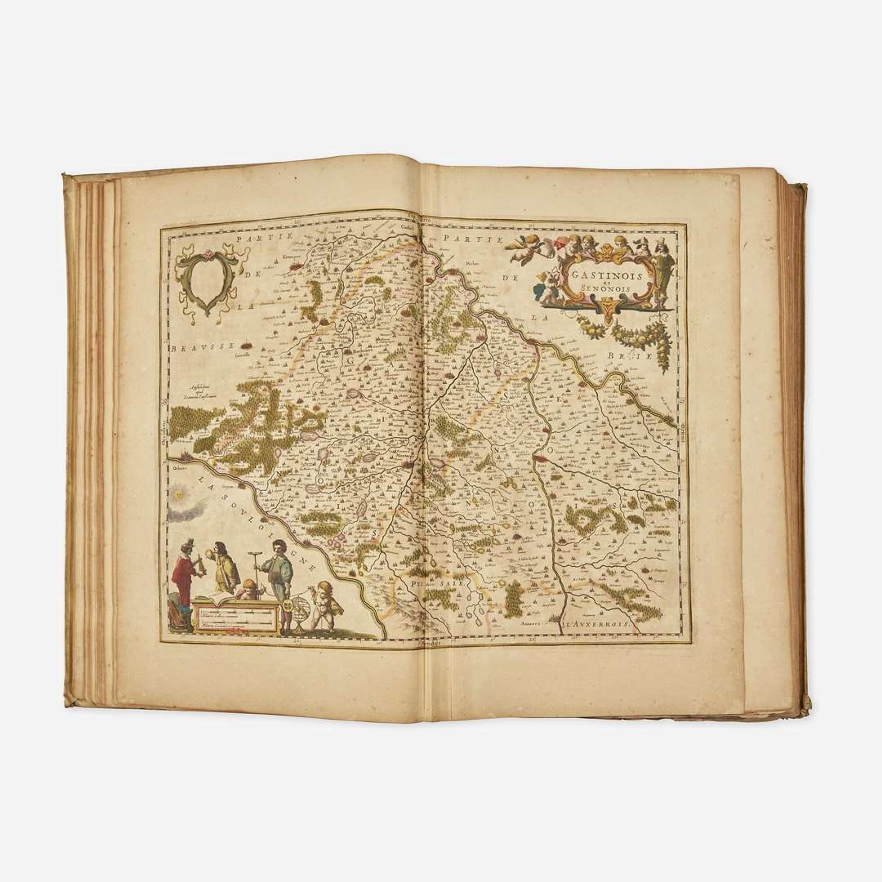 [Maps & Atlases] [Janssonius, Johannes] Atlas novus sive theatrum orbis terrarum: in quo Galliae, Helvetiae universae & siugulorum cantonum; nec non & Belgii universi, tabulae geographicae cum suis descriptionibus. Tomus secundus