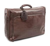 Brioni Brown Alligator Garment Bag,