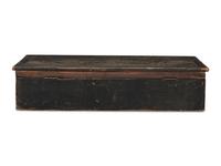 A Painted Pine Document Box