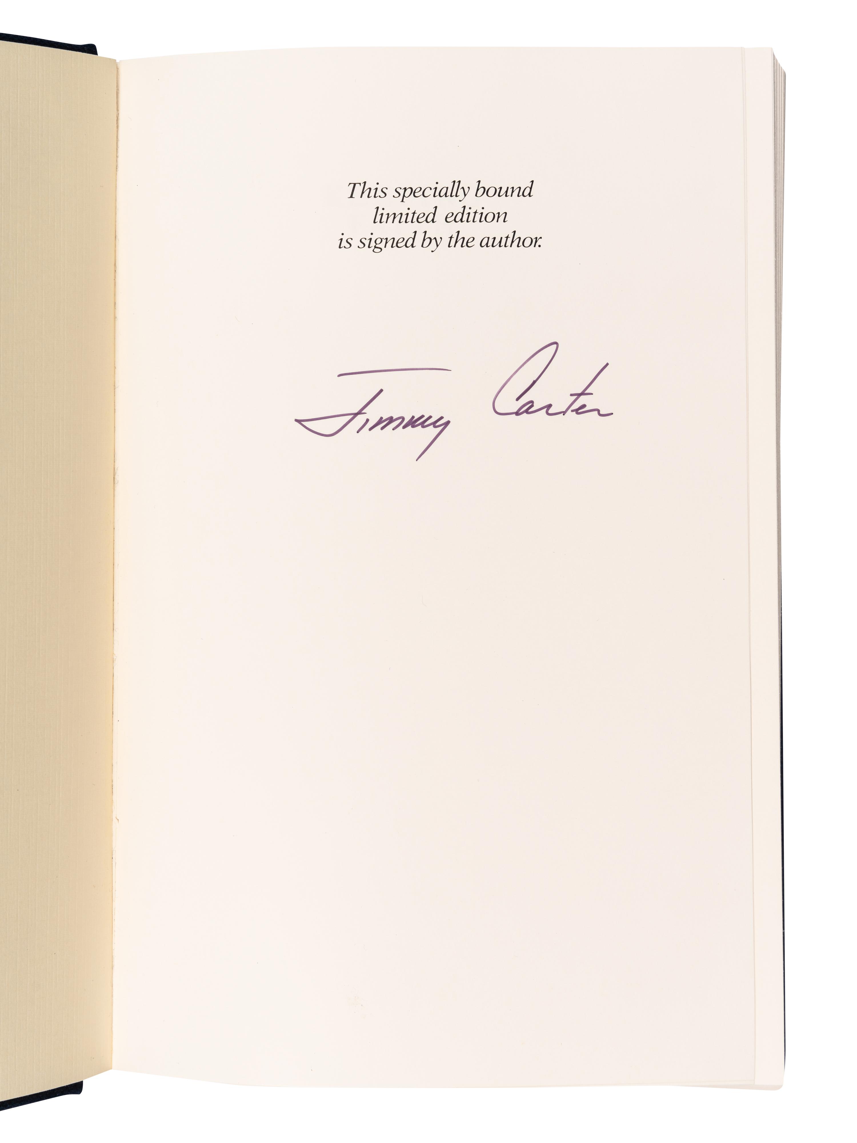 [U.S. PRESIDENTS -- SIGNED]. A group of 5 signed works by 20th century presidents, comprising: