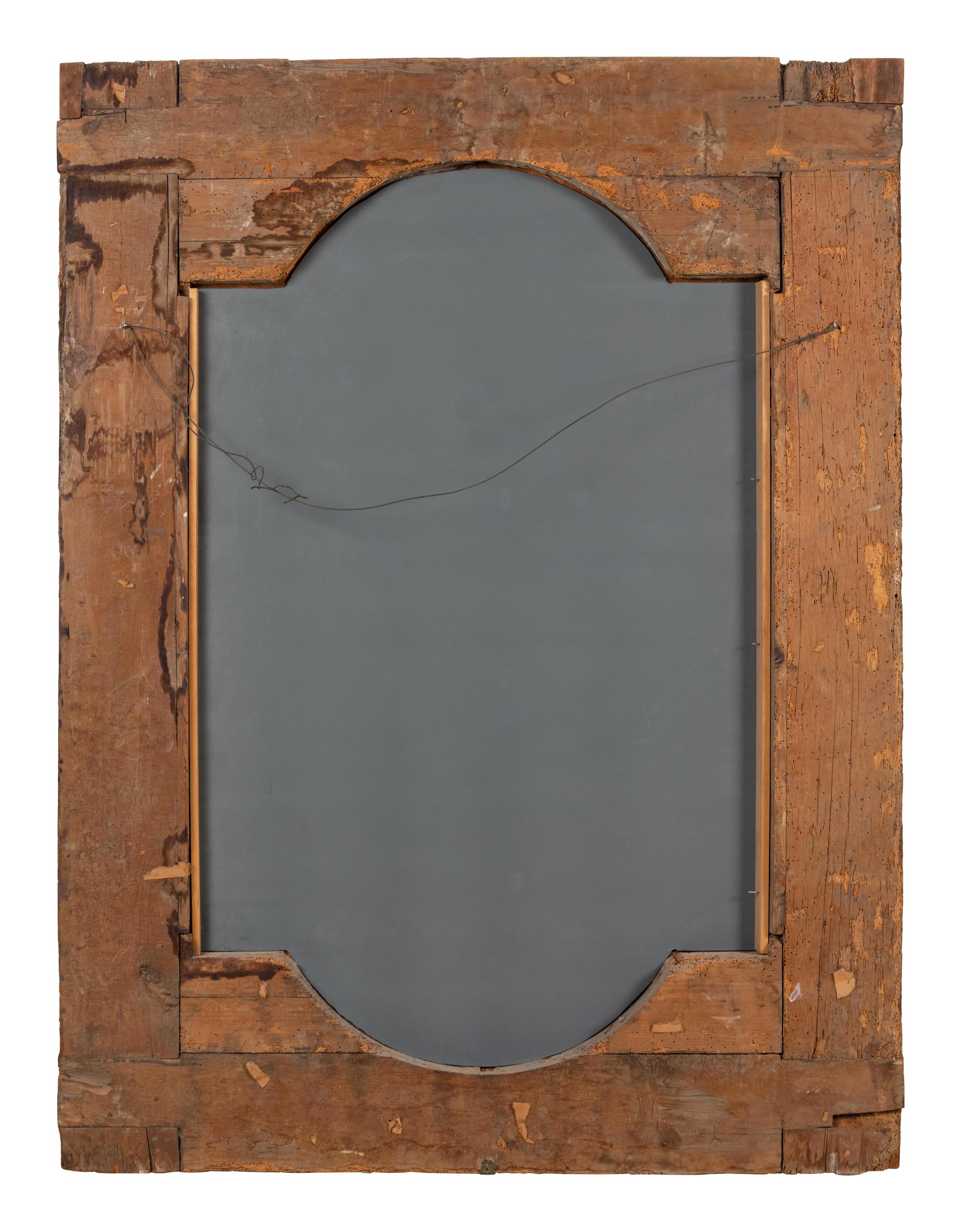 A Continental Giltwood Mirror