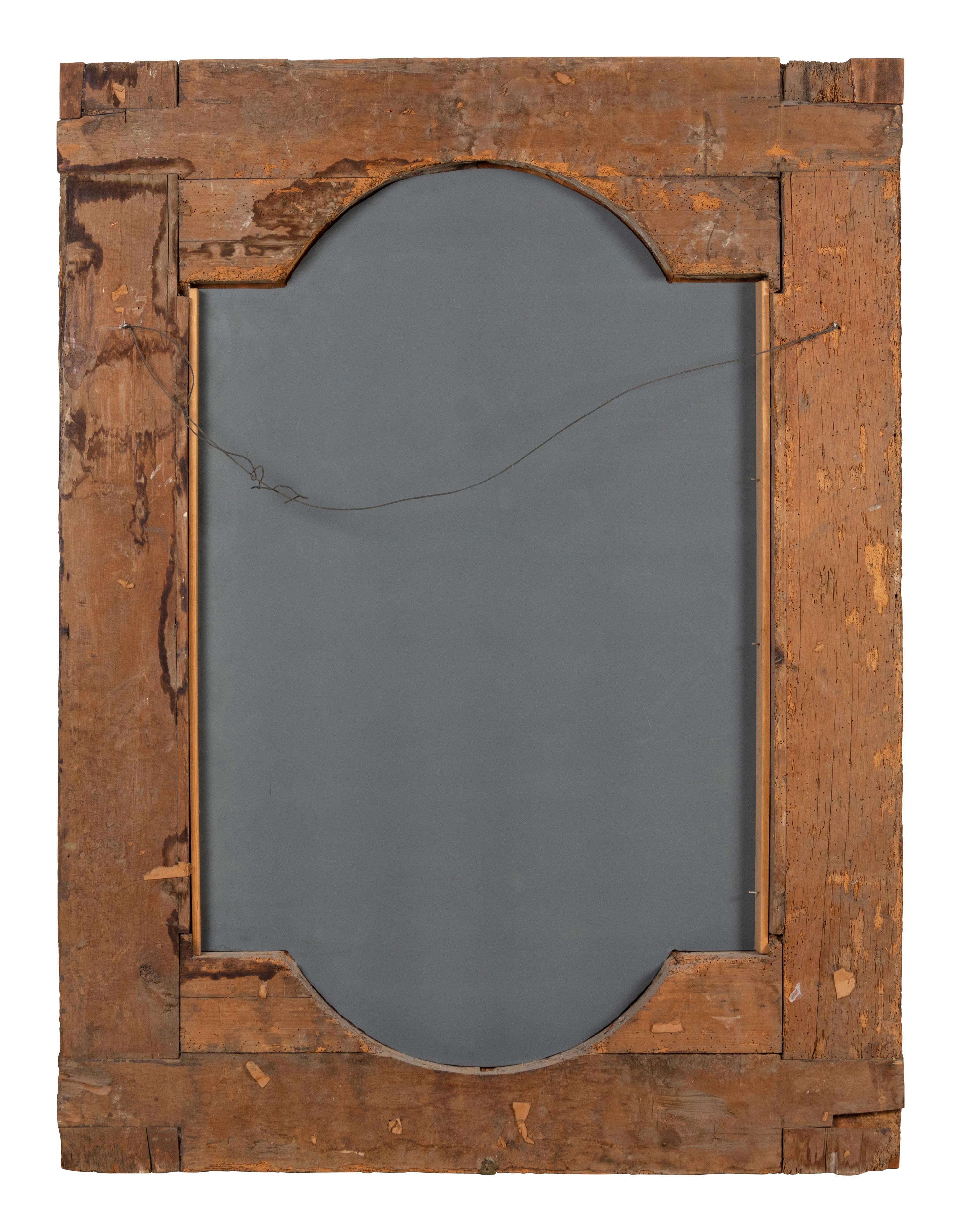 A Continental Giltwood Mirror