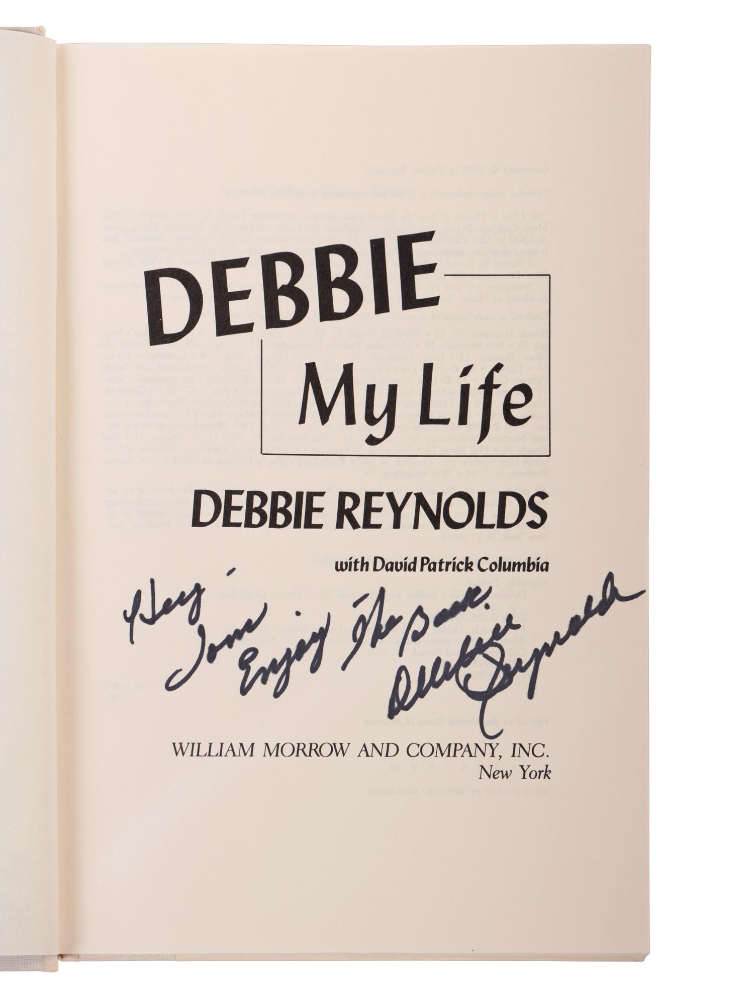 (Celebrity Books) A group of 9 books and 1 DVD signed by celebrities, comprising: