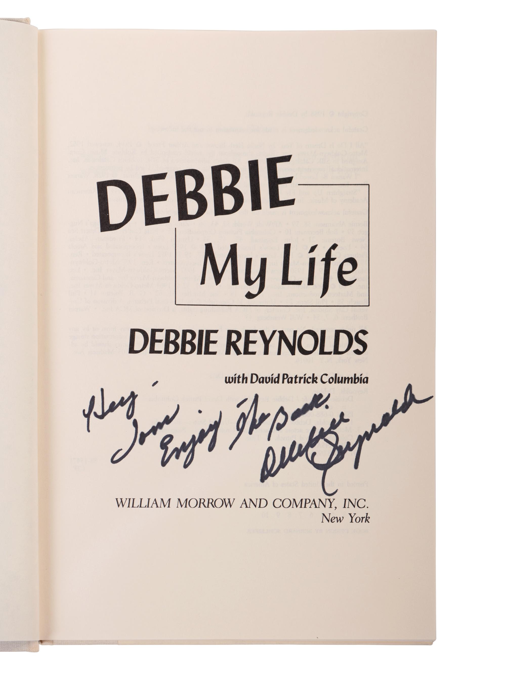 (Celebrity Books) A group of 9 books and 1 DVD signed by celebrities, comprising: