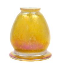 An Iridescent Glass Shade, likely Austrian Height 5 inches.