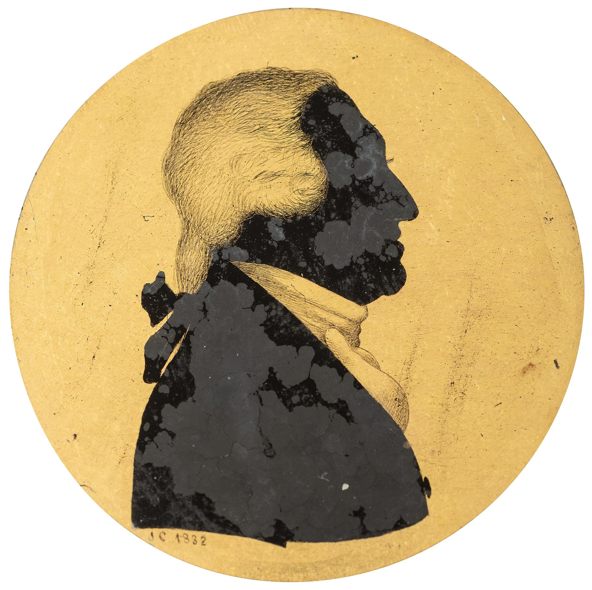 Five Silhouette Portraits of American Subjects