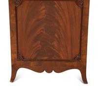 A Scottish Regency Mahogany Tall Case Clock
