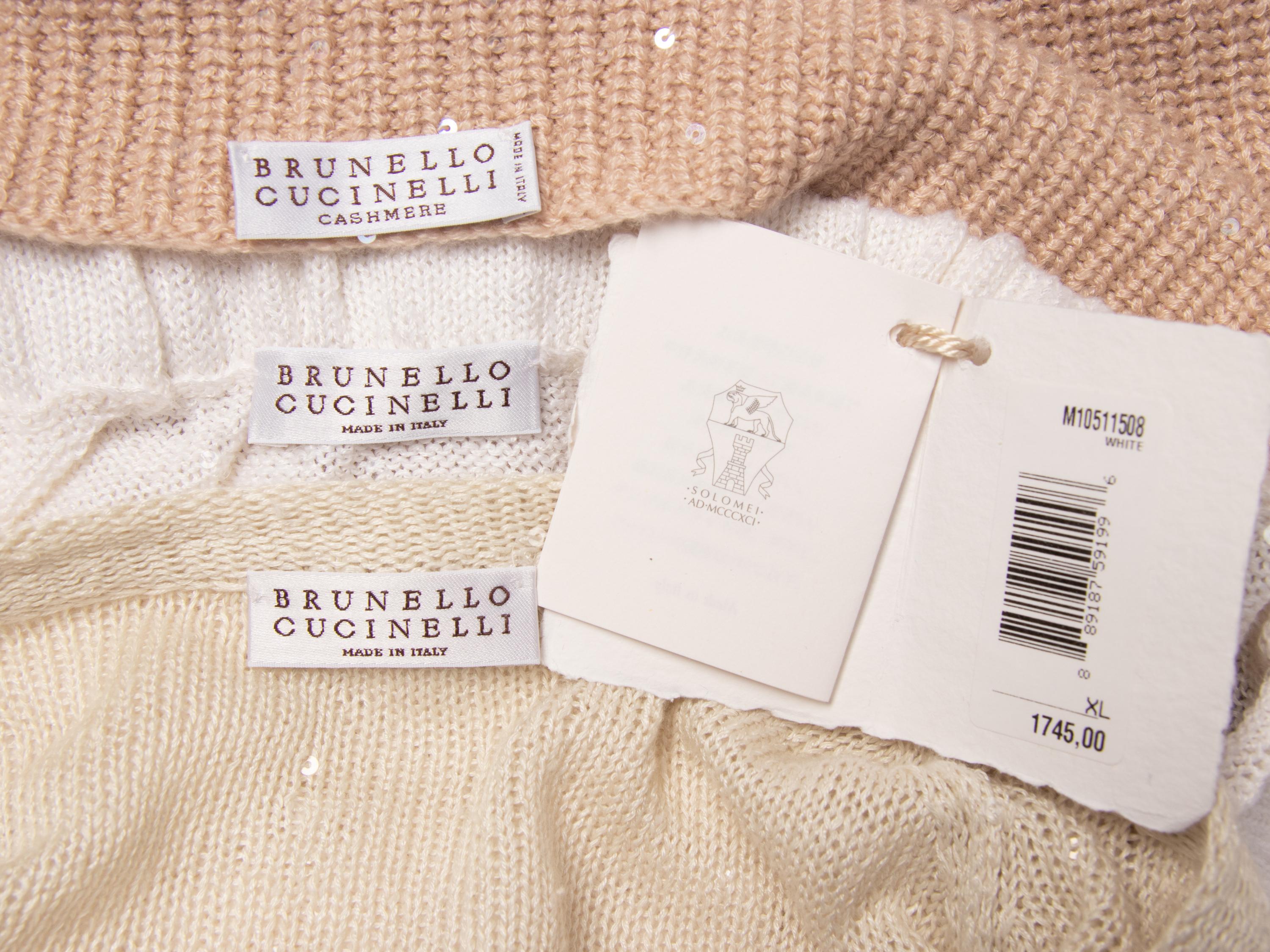 Brunello Cucinelli, Three Knit Tops