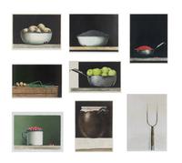 Eight Still Life Prints of Fruits and Bowls