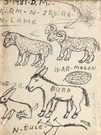 Buro , 1981 and Squirrels , 1985 (two works)