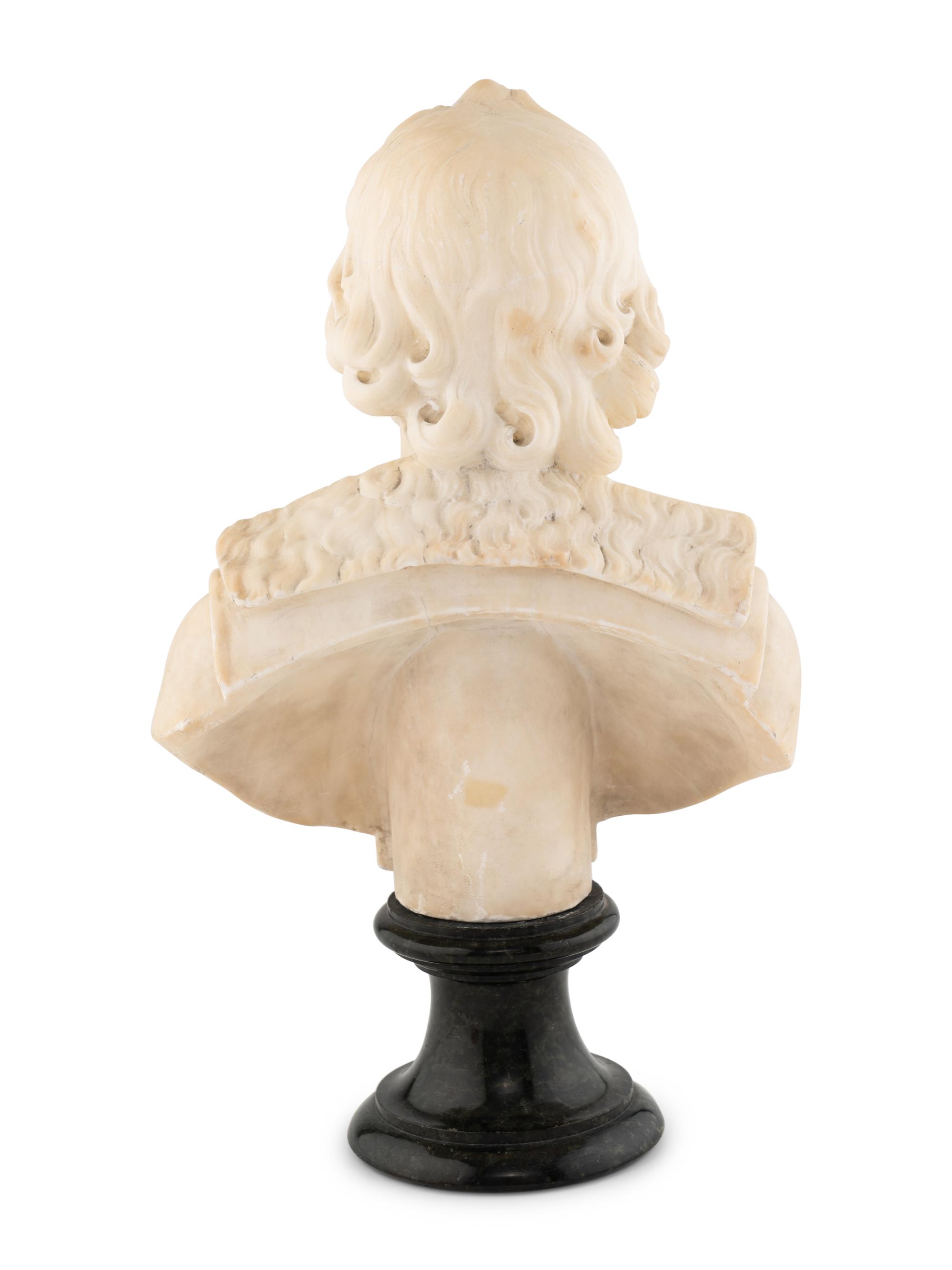 A Continental Marble Bust