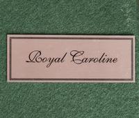 A Cased Model of The Royal Caroline