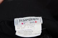 A Pair of Yves Saint Laurent Black Pants,