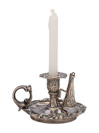 A William IV Silver Chamber Stick