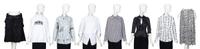 BALENCIAGA, SIX TOPS & TWO SKIRTS